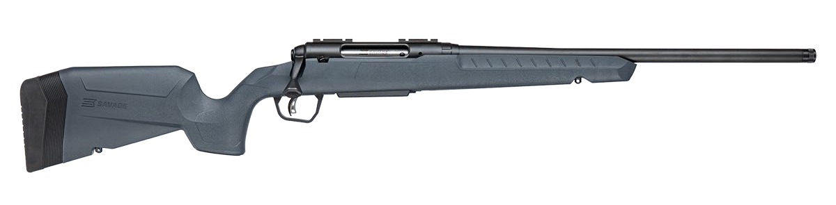 Savage Arms 33134 Axis 2 30-06 Springfield 4+1 20" Matte Black Carbon Steel Threaded Barrel, Drilled & Tapped Receiver, Gray Fixed w/Pistol Grip Synthetic Stock, Right Hand