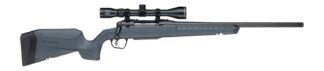 Savage Arms 33171 Axis 2 XP w/Optic 5.56 NATO 4+1 20" Matte Black Carbon Steel Threaded Barrel, Drilled & Tapped Receiver, Gray Synthetic Fixed w/Pistol Grip Stock, 3-9x40mm Duplex Scope, Right Hand