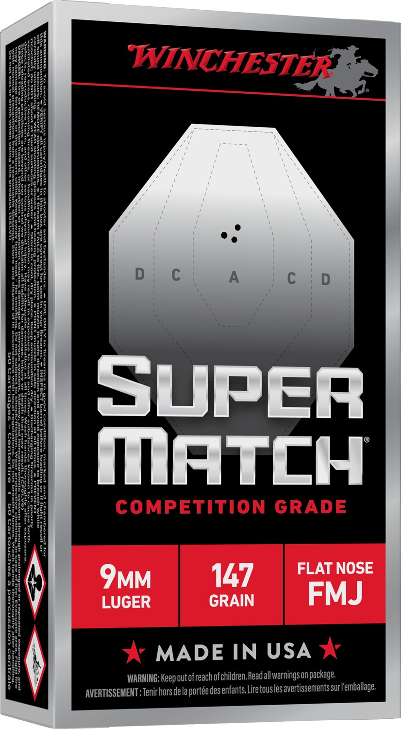 WIN SM9FN147 9MM 147GR FMJ-FN 50/10