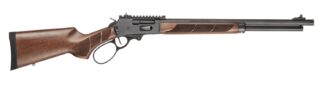 Smith & Wesson 1854 1854 America 250 45-70 Gov 6+1 20" Black Armornite Threaded Barrel, Engraved Black Armornite Stainless Steel Receiver w/Picatinny Rail, Walnut Forend & Fixed Stock