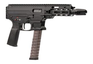 Panzer Arms PAARP9PCCB ARP9 9mm Luger 33+1 6.50" Black Barrel, Black Aluminum Receiver w/Picatinny Rail, Rear Picatinny Rail, Black Polymer Grip, Ambidextrous