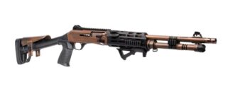 Panzer Arms PAM4NCSBRBTMFSS M4 Pro AI Semi-Auto 3" 5+1 18.50" Distressed Copper Ported Barrel, Distressed Copper w/Bronze Titanium Accents Aluminum Receiver w/Picatinny Rail, Skeleton Stock
