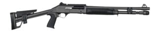 Panzer Arms PAM4TSDSFSS M4 Semi-Auto 3" 5+1 18.50" Tactical Barrel, Gray Tactical Gray Aluminum Receiver w/Picatinny Rail, Black Skeleton Synthetic Stock & Grip