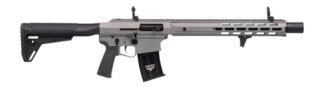 Panzer Arms PAAR12PROGLF AR12 Pro-L Semi-Auto 3" 5+1 18.50" Black Barrel, Tactical Gray Cerakote Aluminum Receiver w/Picatinny Rail, M-LOK Handguards, Gray Synthetic Stock, Black Polymer Grip