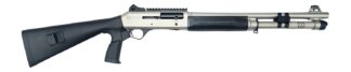 Panzer Arms PAM4MTSSS M4 Semi-Auto 3" 5+1 18.50" Nickel Barrel, Nickel Aluminum Receiver w/Picatinny Rail, Black Fixed Synthetic Stock, Black Polymer Grip
