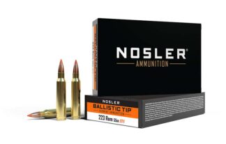 NOSLER BT Var 223Rem 55gr BTSP 20/bx