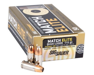 V-CROWN 9MM 115GR ELITE COMP 50RDS/BOX
