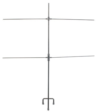 SME SMETGTST Double Paper Target Stand Black Steel Includes 8 Metal Clips