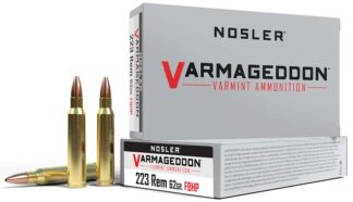 NOSLER VGA 223Rem 62gr VG HBFB 20rd