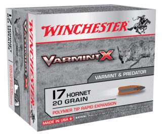 Varmint X 17 Hornet 20gr Poly 20rd/Box