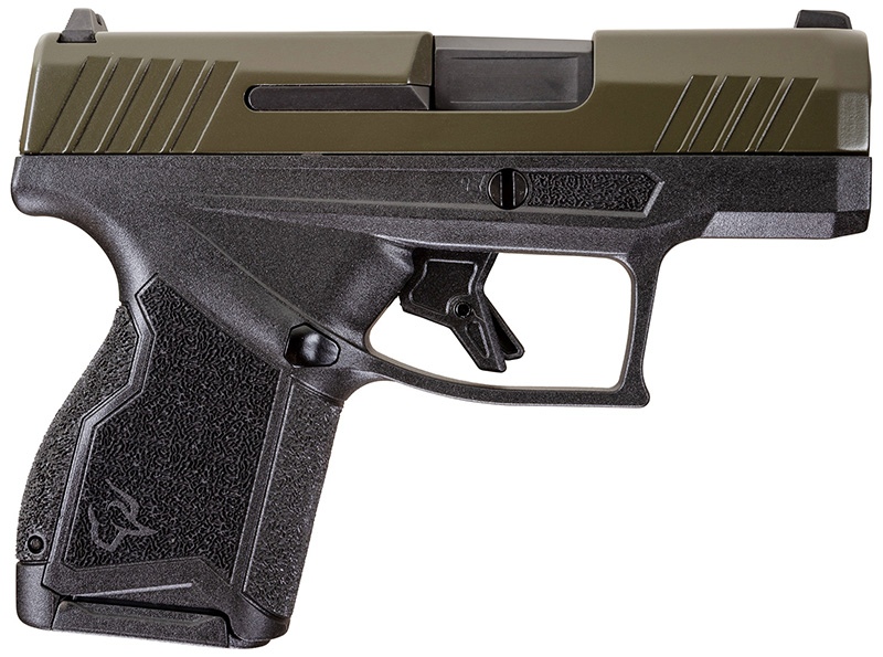 Taurus GX4 9mm 11+1 Striker-Fired Semi-Auto Pistol, Mil-Spec Green/Black