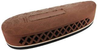 Pachmayr 00011 F325 Deluxe Brown with White Line Small Rubber For Shotgun