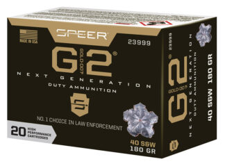Gold Dot 40S&W 180Gr Gold Dot G2 20 Ct