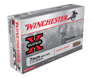 Super-X 7MM REMMAG 175gr PP 20/bx
