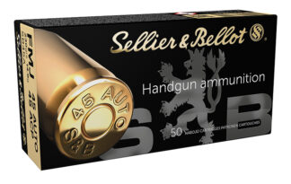 S&B 45ACP 230GR FMJ 50rd