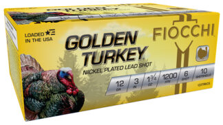 Golden Turkey 12ga 3" 1 3/4oz NikPlt #6