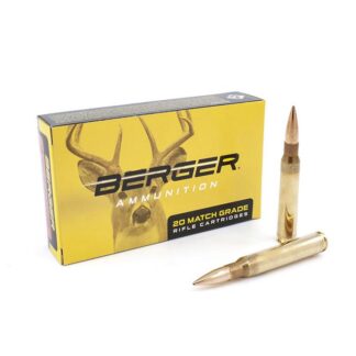 Berger Classic Hunter Rifle Ammunition .30-06 Sprg 185gr OTM 2750 fps 20/ct