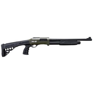 Rock Island Armory Pak Out Long Shotgun 12 ga 3" Chamber 4rd Magazine 18.5" Barrel OD Green Black