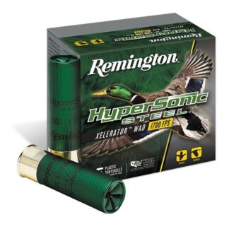 Remington HyperSonic Steel Shotshells 12 ga 3 in 1-1/4 oz #2 1700 fps 25/ct
