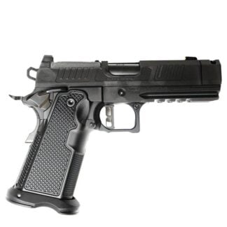 Alpha Foxtrot AF1911-Romulus MOS Adapter Handgun 9mm Luger 20rd Magazines(5) 3.5" Comp Threaded Barrel DLC Black