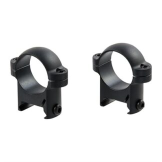 ZEE RINGS 1'' MEDIUM STEEL RINGS MATTE BLACK