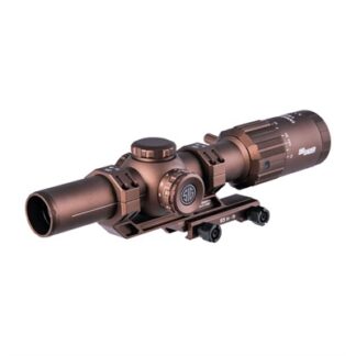 SIG Sauer Tango MSR 1-8x24mm BDC8 Illuminated SFP Rifle Scope, 30mm Tube, Coyote Brown