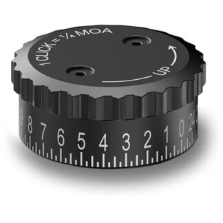 KNOB SYNERGY ADVANCED EXPOSED KNOB BLACK