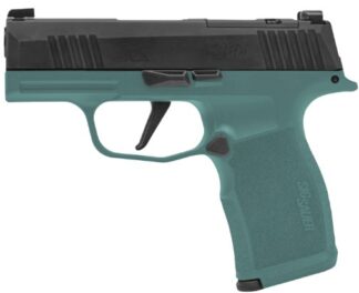 P365X Bama Breeze 9mm 3.1" OR Blk/Teal 2/12rd