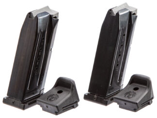 Ruger 90686 Security-9 Value Pack 10rd 9mm Luger Black Oxide Steel 2 Per Pack