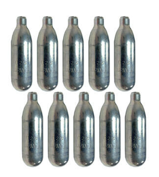 Byrna Technologies CO2310 Replacement  8 Gram 10 Per Pack with Oiler CO2