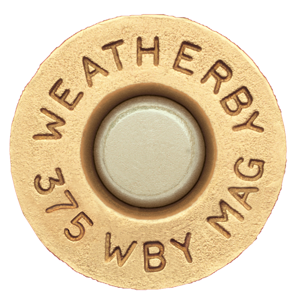 Weatherby BRASS375 .375 Weatherby Mag Unprimed Brass Cases (20)