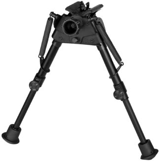 Harris S-BR2 Bipod 6-9 in Self Leveling Swivel Sling Stud Black Anodized