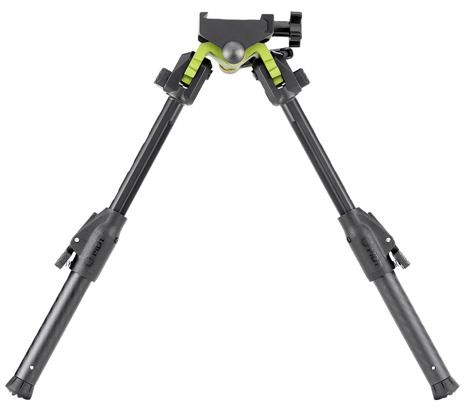 MDT GRND-POD Bipod Green/Black Carbon Fiber/Aluminum for Picatinny Rail