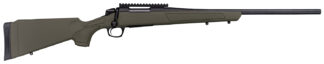 CVA CR3902G Cascade  270 Win 4+1 24" Black Cerakote Steel Threaded Barrel, Black Cerakote Receiver, OD Green Synthetic Stock