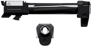 Radian Weapons R0859 Ramjet & Afterburner Combo 9mm Luger Compatible w/ Glock 43X, Black Stainless Steel
