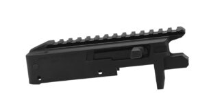 True Precision Inc TP1022CMPRCBLBL TP/22 Receiver Set Aluminum Black Anodized Receiver/ Black Bolt