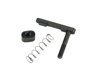 White Label Armory WLA-LOW-1010-01 AR15 Magazine Catch Kit Black Steel
