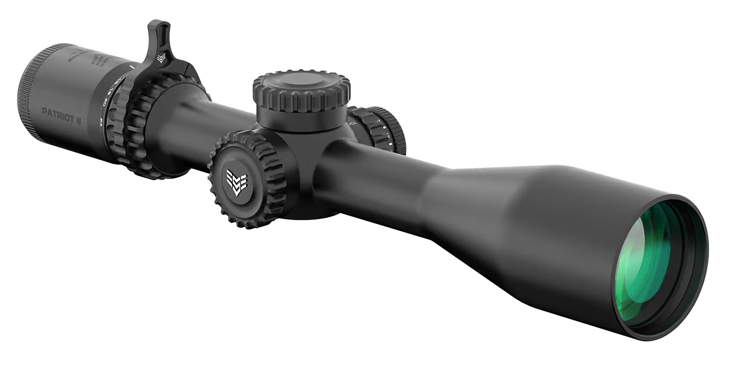 Swampfox Optics PAT2624MT Patriot II Black 6-24x50mm 30mm Tube Clean Tree MOA Reticle