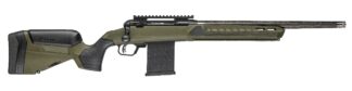 Savage Arms 32661 110 UltraLite Predator 6.5 Creedmoor 10+1 18" Carbon Fiber Barrel, Arca Rail Forend, Hunter Green AccuStock w/AccuFit V2 Synthetic Stock, Right Hand