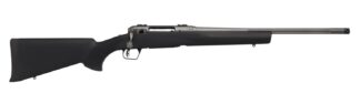 Savage Arms 33004 110 Trail Hunter Lite V2 Full Size 6mm ARC 4+1 20" Black Fluted Barrel, Black Carbon Steel Drilled & Tapped Receiver, Black Hogue OverMolded Synthetic Stock, Right Hand