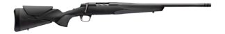 Browning 036131224 X-Bolt 2 Hunter SPR 270 Win 4+1 18" Matte Blued Threaded Barrel & Steel Drilled & Tapped Receiver, Matte Black Adj Vari-Tech Synthetic Stock, Right Hand