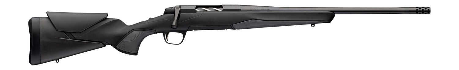 Browning 036131224 X-Bolt 2 Hunter SPR 270 Win 4+1 18" Matte Blued Threaded Barrel & Steel Drilled & Tapped Receiver, Matte Black Adj Vari-Tech Synthetic Stock, Right Hand