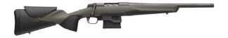 Browning 036109298 X-Bolt 2 All Purpose 7 PRC 5+1 20" Matte Blued Threaded Barrel & Steel Drilled & Tapped Receiver, OD Green w/Black Overmold Adj Vari-Tech Synthetic Stock, Right Hand