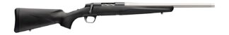 Browning 036116297 X-Bolt 2 Special LR SPR Full Size 300 PRC 3+1 22" Matte Stainless Steel Threaded Barrel, Matte Stainless Steel Drilled & Tapped Receiver, Black Adj Comb & LOP Synthetic Stock, Right