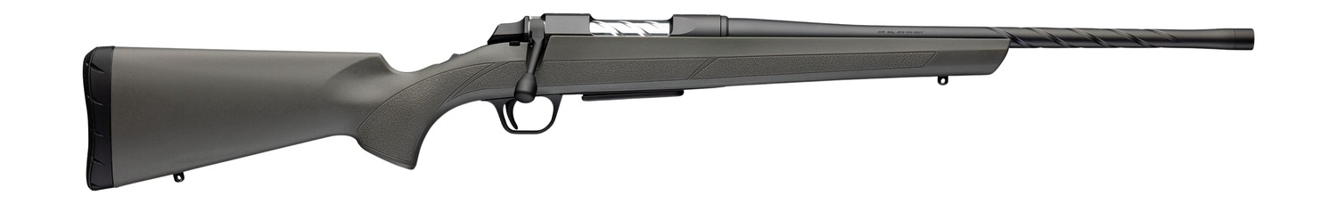 Browning 035845226 AB3 Pro SPR Full Size 30-06 Springfield 4+1 18" Matte Blued Spiral Fluted Threaded Barrel, Matte Blued Drilled & Tapped Receiver, Gray/Green Fixed Synthetic Stock