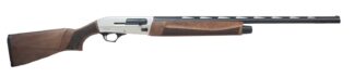 Pointer REXFT21W12 Field Tek FT21 Semi-Auto 3" 5+1 28" Black Vent Rib Barrel, Silver Aluminum Receiver, Fixed Turkish Walnut Stock