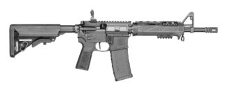 Smith & Wesson 13622 M&P 15 SBR 5.56 NATO 30+1 11.50" Black Armornite Barrel, Black Hardcoat Anodize Aluminum Receiver w/Picatinny Rail, M-LOK Handguard, BCMGunfighter w/M-LOK Forend, B5 SOPMOD Black