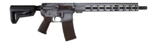 Shark Coast Tactical 300-169-1000-04 Pillager  5.56 NATO 30+1 16" Black Nitride Threaded Barrel, Aluminum Receiver w/Picatinny Rail, M-LOK Handguard, Magpul Collapsible Black Polymer Stock, Brown Magp