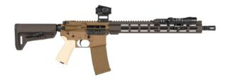 Shark Coast Tactical SCC06995KRAKEN Kraken Bundle 5.56 NATO 30+1 16" Black Nitride Threaded Barrel, Aluminum Receiver w/Picatinny Rail, M-LOK Handguard, Magpul Collapsible Polymer Stock, Magpul MOE Gr