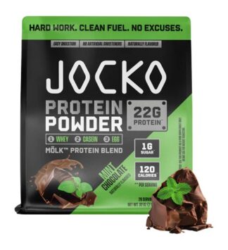 JOCKO 29112 CHOCOLATE MINT PROTEIN POWDER BAG